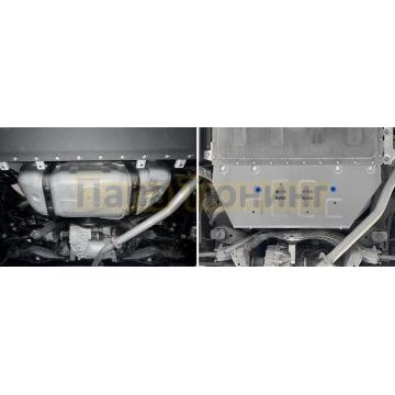 Защита топливного бака + комплект крепежа, Rival, Алюминий,GAC S7;2026-;1,5 (PHEV);4WD;-