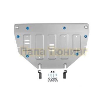 Защита картера + комплект крепежа, Rival, Алюминий,GAC S7;2026-;1,5 (PHEV);4WD;-