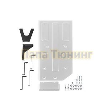 Защита топливного бака + комплект крепежа, Rival, Алюминий,Sollers SF1;2025-;1,5;RWD;МКПП