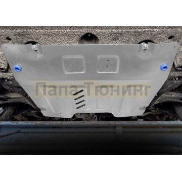 Защита картера + комплект крепежа, Rival, Алюминий, Sollers SP7, 2025-; 2,0; RWD