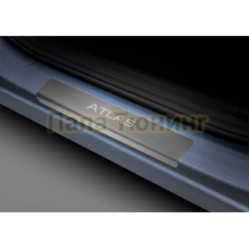 Накладки порогов AutoMAX (4 шт.) Geely Atlas 2023-