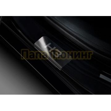Накладки порогов AutoMAX (4 шт.) Haval H3 2024-