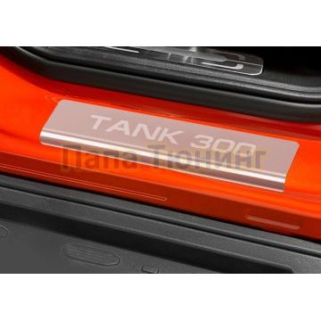 Накладки порогов AutoMAX (4 шт.) Tank 300 2023-