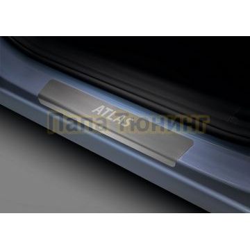 Накладки порогов Rival (4 шт.) Geely Atlas 2023-