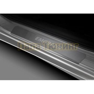 Накладки порогов Rival (4 шт.) Geely Emgrand (SS11) 2023-