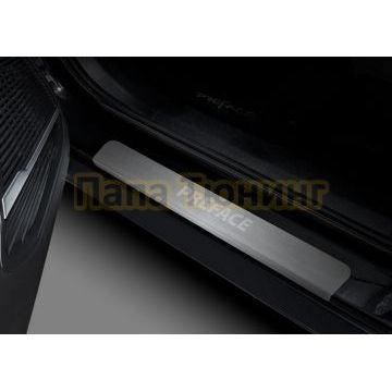 Накладки порогов Rival (4 шт.) Geely Preface 2024-