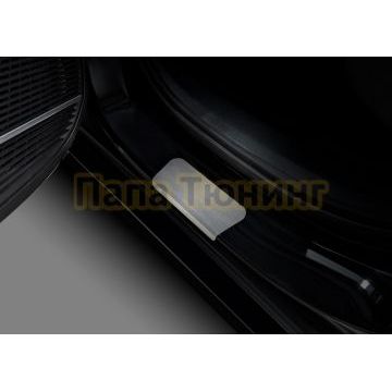 Накладки порогов Rival (4 шт.) Geely Preface 2024-