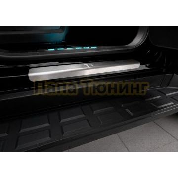 Накладки порогов Rival (4 шт.) Jetour T1 2024-