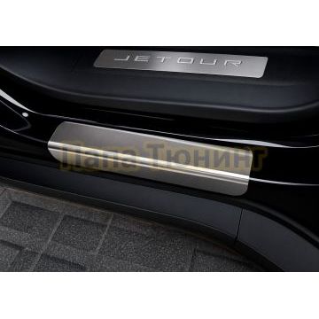 Накладки порогов Rival (4 шт.) Jetour T1 2024-
