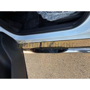 Пороги труба с проступью Папа Тюнинг d76 для Tenet T8 2025-