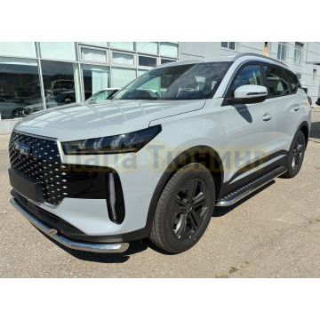 Пороги с накладным листом Папа Тюнинг d53 для Tenet T4L 2026-