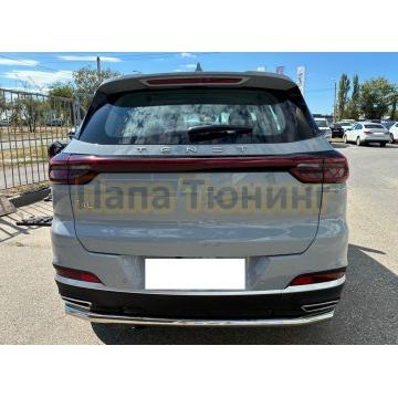 Защита заднего бампера Папа Тюнинг d60 для Tenet T4L 2026-