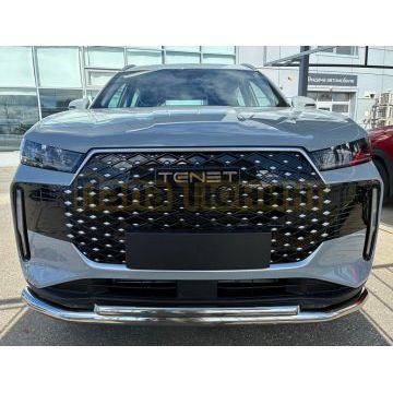 Защита переднего бампера двойная Папа Тюнинг d60/42 для Tenet T4L 2026-