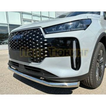 Защита переднего бампера Папа Тюнинг d60 для Tenet T4L 2026-