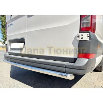 Защита заднего бампера Папа Тюнинг d60 для Volkswagen Crafter 2017-