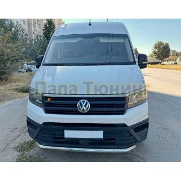 Защита переднего бампера Папа Тюнинг d60 для Volkswagen Crafter 2017-