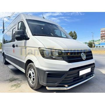 Защита переднего бампера Папа Тюнинг d60 для Volkswagen Crafter 2017-