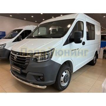 Защита переднего бампера Папа Тюнинг d60 для ГАЗель Соболь NN 2022-
