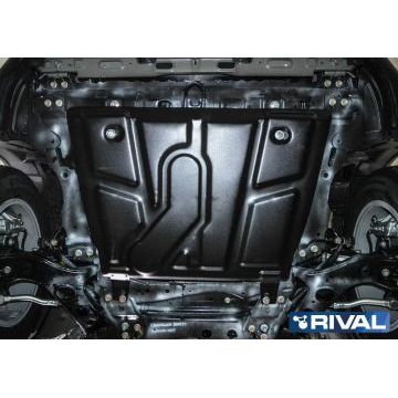 Защита картера и КПП Rival для 1,8 АКПП сталь 2 мм для Changan CS75 2015-2019