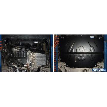 Защита картера и КПП Rival для 2,0 сталь 2 мм для Seat Alhambra 2010-2015