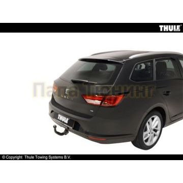 Фаркоп Brink шар BMA съёмный для Volkswagen Golf 7/Seat Leon/Skoda Octavia A7 2013-2020