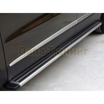 Пороги алюминиевые OEM-style для Skoda Kodiaq 2017-