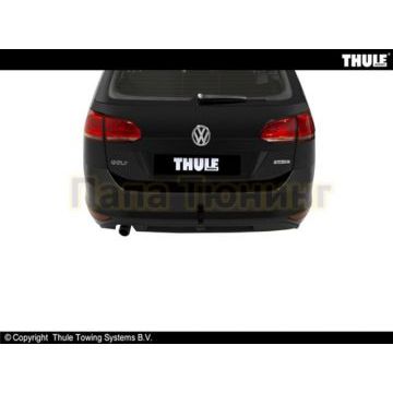 Фаркоп Brink шар BMA съёмный для Volkswagen Golf 7/Skoda Octavia A7 2013-2020