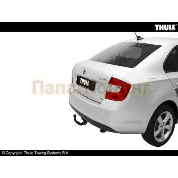 Фаркоп Brink шар BMA съёмный для Skoda Rapid 2012-