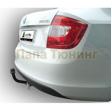 Фаркоп Лидер-Плюс на седан и лифтбек для Volkswagen Polo/Skoda Rapid 2009-