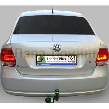 Фаркоп Лидер-Плюс для Volkswagen Polo 2009-2015/Skoda Rapid 2009- Фаркоп Лидер-Плюс для Volkswagen Polo 2009-2015/Skoda Rapid 2009-