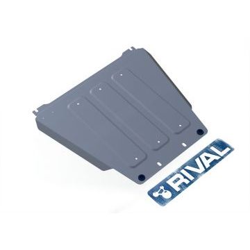 Защита КПП Rival для 2,0D/2,3/2,7D/3,2 алюминий 4 мм для SsangYong Actyon/Actyon Sports/Kyron/Rexton 2006-2015