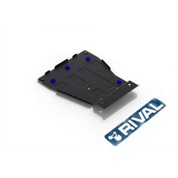 Защита КПП и РК Rival для 2,0D сталь 2 мм для SsangYong Stavic 2013-