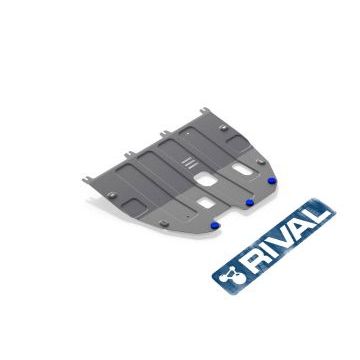 Защита картера и КПП Rival для 1,6 алюминий 4 мм для SsangYong Tivoli 2015-