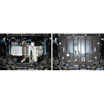 Защита картера и КПП Rival для 1,6 алюминий 4 мм для SsangYong Tivoli 2015-