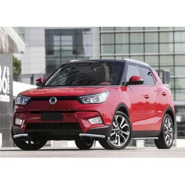 Защита передняя уголки 42 мм Rival для SsangYong Tivoli 2015-