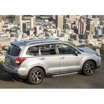 Пороги алюминиевые Rival Start для Subaru Forester 2013-2018