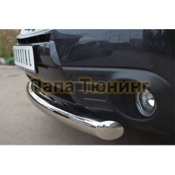 Защита переднего бампера d76 РусСталь для Subaru Forester SH 2008-2013