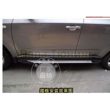 Пороги алюминиевые OEM Tuning для Subaru Forester SH 2008-2013