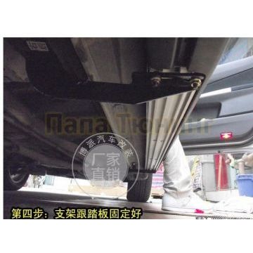 Пороги алюминиевые OEM Tuning для Subaru Forester SH 2008-2013