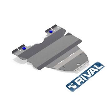 Защита картера Rival увеличенная для 2,0 и 2,5 алюминий 4 мм для Subaru Legacy/Outback 2009-2015