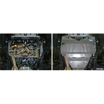 Защита картера Rival увеличенная для 2,0 и 2,5 алюминий 4 мм для Subaru Legacy/Outback 2009-2015