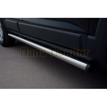 Пороги труба 76 мм вариант 2 РусСталь для Subaru Tribeca USA 2004-2007 Пороги труба 76 мм вариант 2 РусСталь для Subaru Tribeca USA 2004-2007