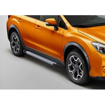 Пороги алюминиевые Rival Start для Subaru XV 2011-2017