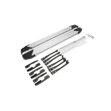 Пороги алюминиевые Rival Start для Subaru XV 2011-2017