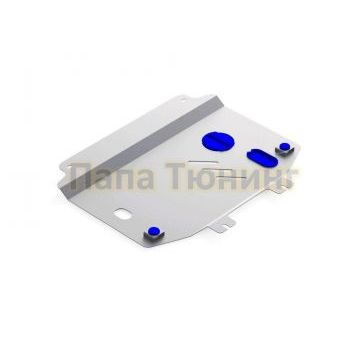 Защита картера и КПП Rival для 1,0 и 1,2 алюминий 4 мм для Suzuki Splash 2009-2014