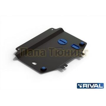 Защита картера и КПП Rival для 1,0 и 1,2 сталь 2 мм для Suzuki Splash 2009-2014