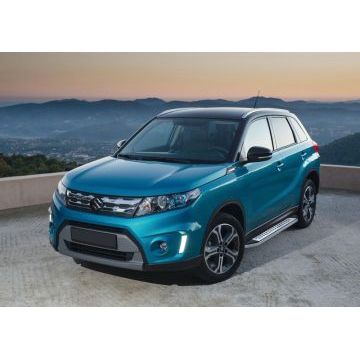 Пороги алюминиевые Rival BMW-Style для Suzuki Vitara 2015-
