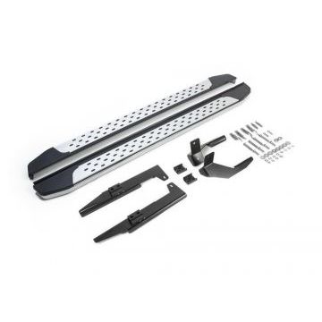 Пороги алюминиевые Rival BMW-Style для Suzuki Vitara 2015-