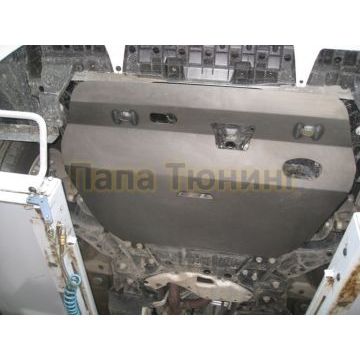 Защита картера и КПП ALFeco для 3,5 сталь 2 мм для Toyota Alphard 2008-2014 Защита картера и КПП ALFeco для 3,5 сталь 2 мм для Toyota Alphard 2008-2014