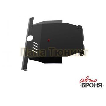 Защита картера + КПП сталь 2 мм АвтоБРОНЯ для Toyota Avensis, V - все 1997-2003/Toyota Caldina, V - все; Привод - все 1997-2002/Toyota Ipsum, V - 2.0; полный привод 1996-2001/Toyota Premio, V - все 1997-2000